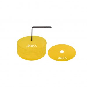 SCUCS Antrenman Çanağı Düz Kauçuk–10’lu Kaymaz Set