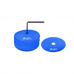 SCUCS Antrenman Çanağı Düz Kauçuk–10’lu Kaymaz Set