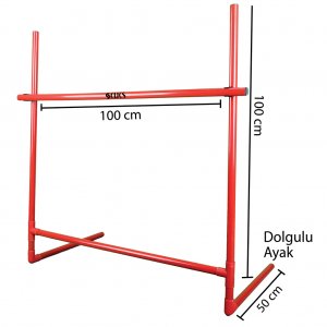 SCUCS Atletizm Engeli Ağırlık Ayaklı - Yükseklik Ayarlı