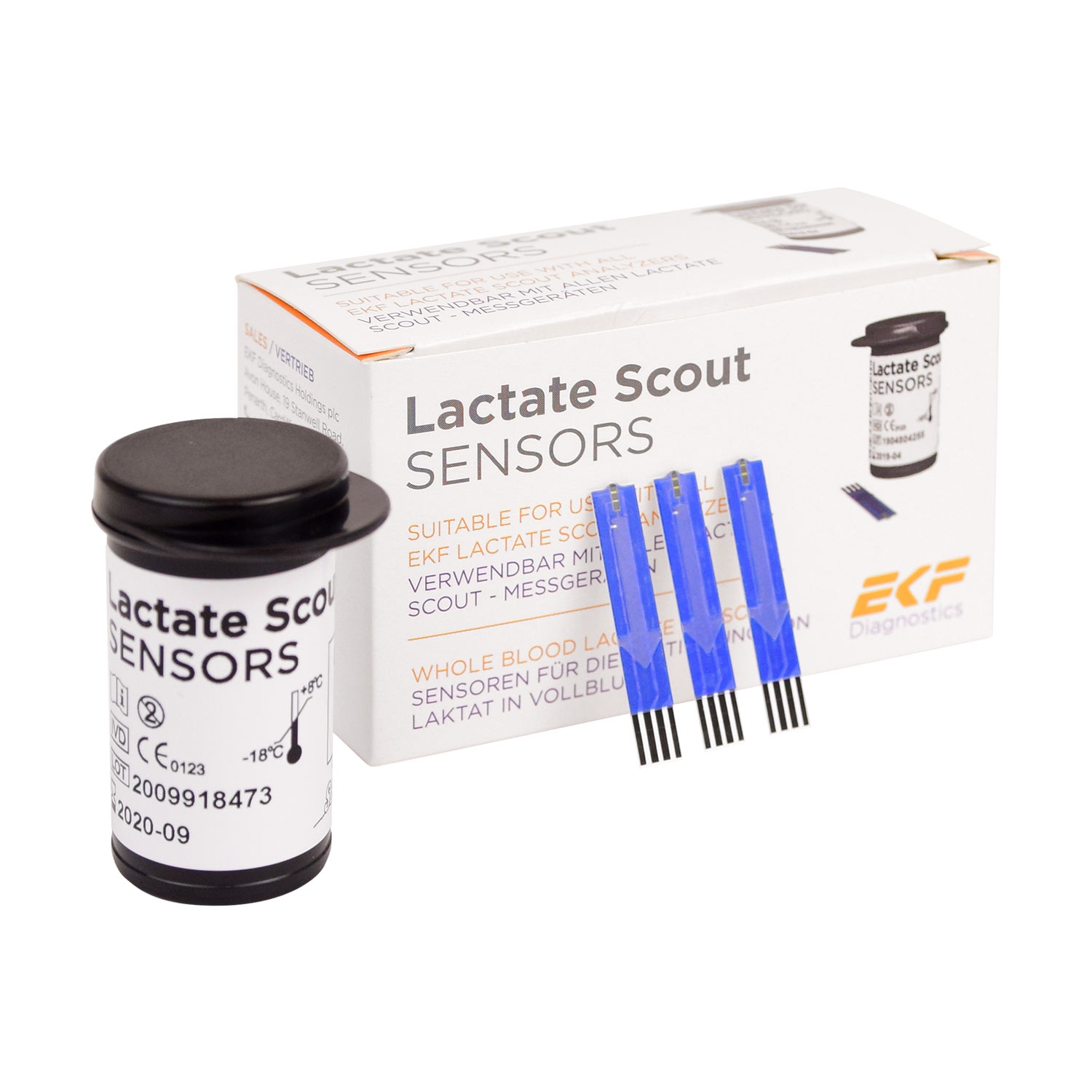 Lactate Scout Ölçüm Şeridi (72 Adet)