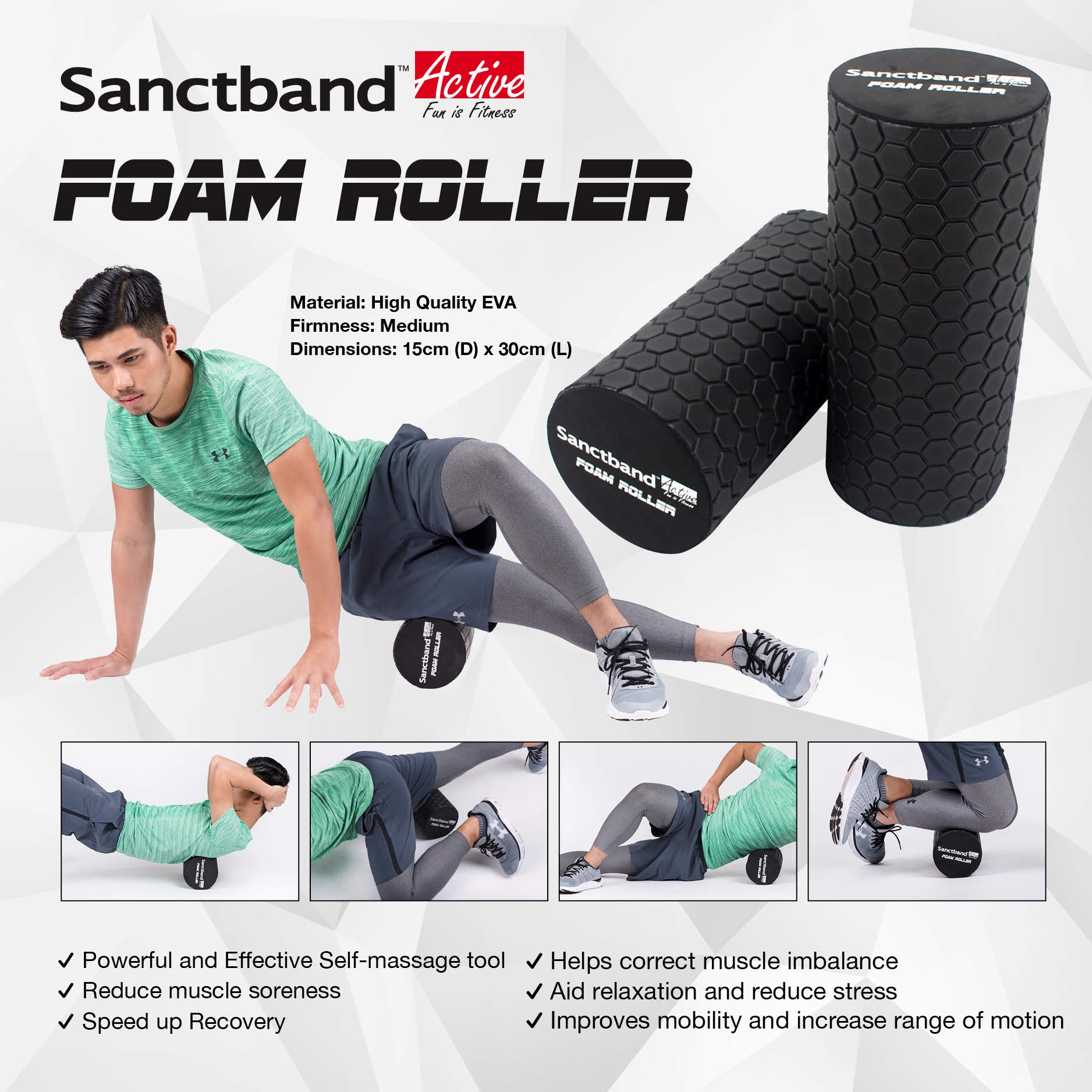 Sanctband Foam Roller