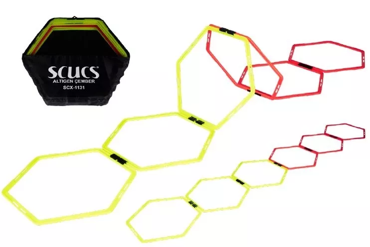 SCUCS Altıgen Çember | 6’lı Klipsli Set 